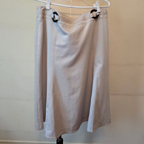 Lana Lee - Vintage Two-Piece Jacket & Skirt Set in Cream Tone, Black Polka Dots - Picture 9 of 16